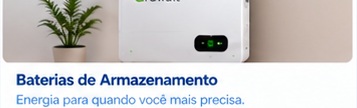 Baterias de Armazenamento